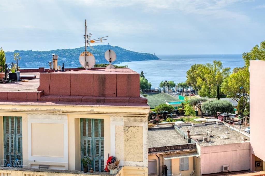 #24 Marie-Claire Suite Sea View/Balcony/Ac/5Min Port ヴィルフランシュ・シュル・メール エクステリア 写真